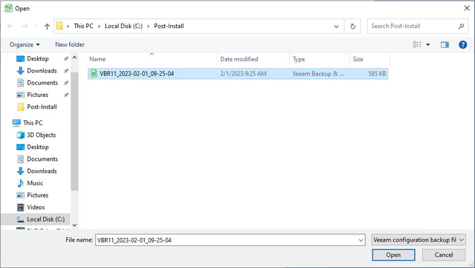 082223 2024 Howtomigrat11 - How to migrate the Existing Veeam Backup and Replication to the new server with PostgreSQL