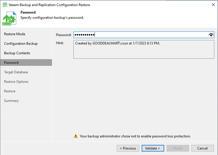 082223 2024 Howtomigrat14 - How to migrate the Existing Veeam Backup and Replication to the new server with PostgreSQL