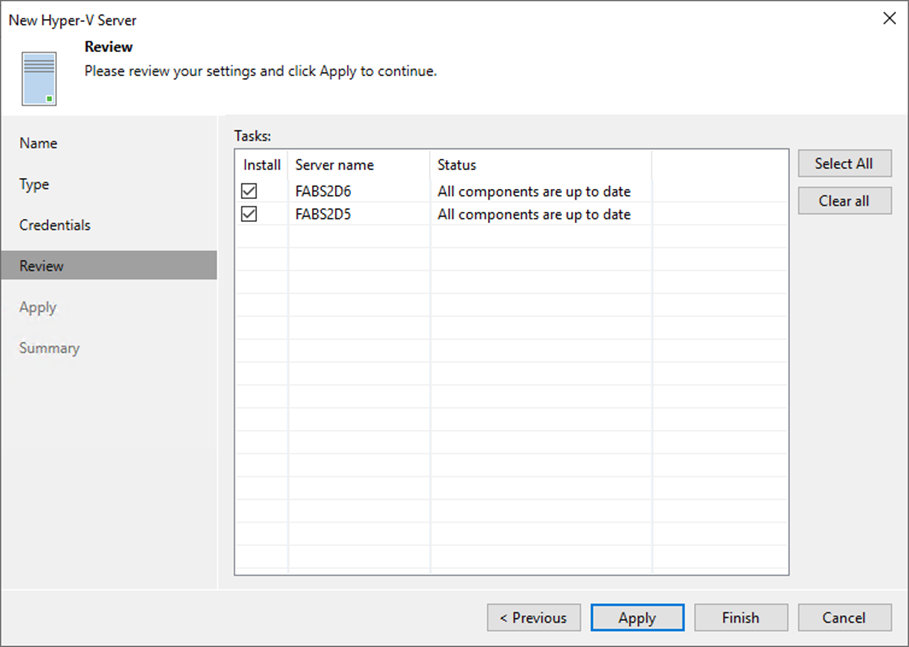 082323 1729 HowtoaddMic11 - How to add Microsoft Hyper-V Clusters to Veeam Backup and Replication v12