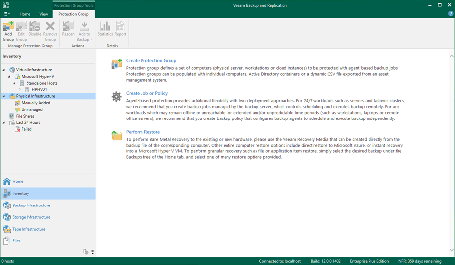 082323 2043 HowtoaddVee2 - How to add Veeam Agent to On-Premises Microsoft Windows Physical machines at Veeam Backup and Replication v12