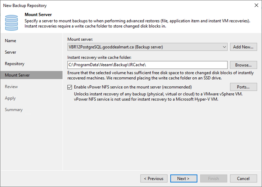 082523 1716 Howtoaddthe14 - How to add the Linux Server’s local directory as a Backup Repository at Veeam Backup and Replication v12