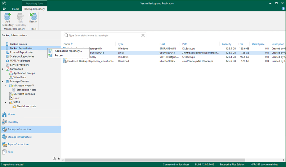 082523 1819 Howtoaddthe2 - How to add the Network Attached Storage (SMB or CIFS Shares) as a Backup Repository at Veeam Backup and Replication v12