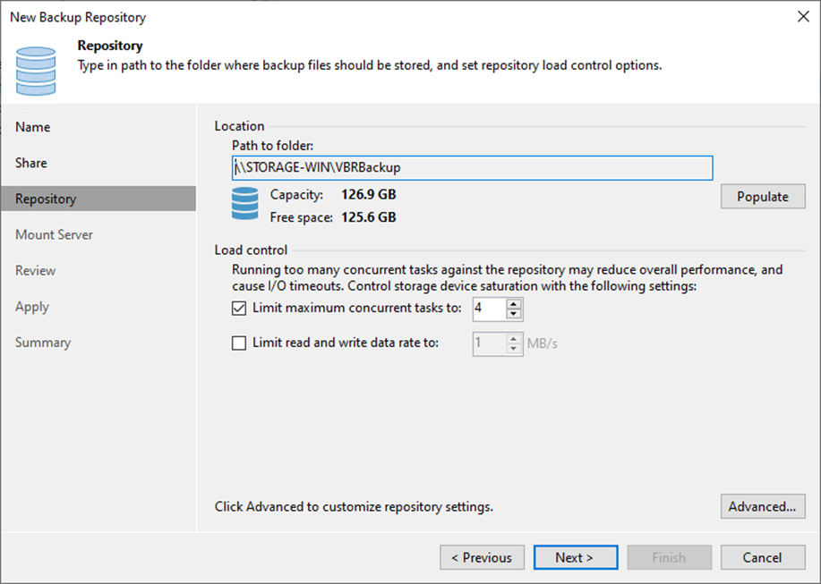 082523 1819 Howtoaddthe7 - How to add the Network Attached Storage (SMB or CIFS Shares) as a Backup Repository at Veeam Backup and Replication v12