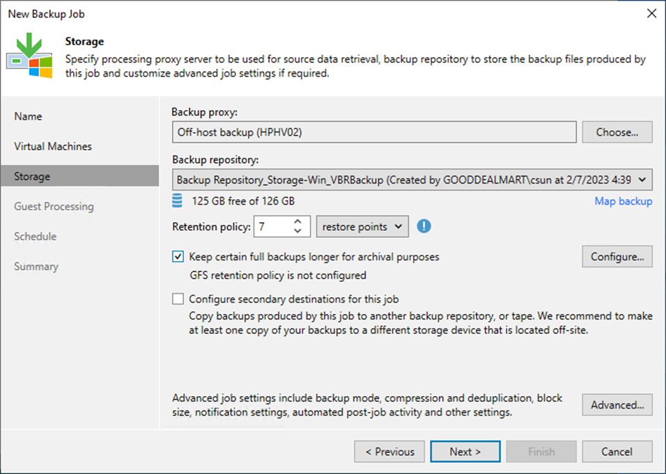 090323 1702 Howtocreate13 - How to create a Backup job to backup the specified VMs at Veeam Backup and Replication v12