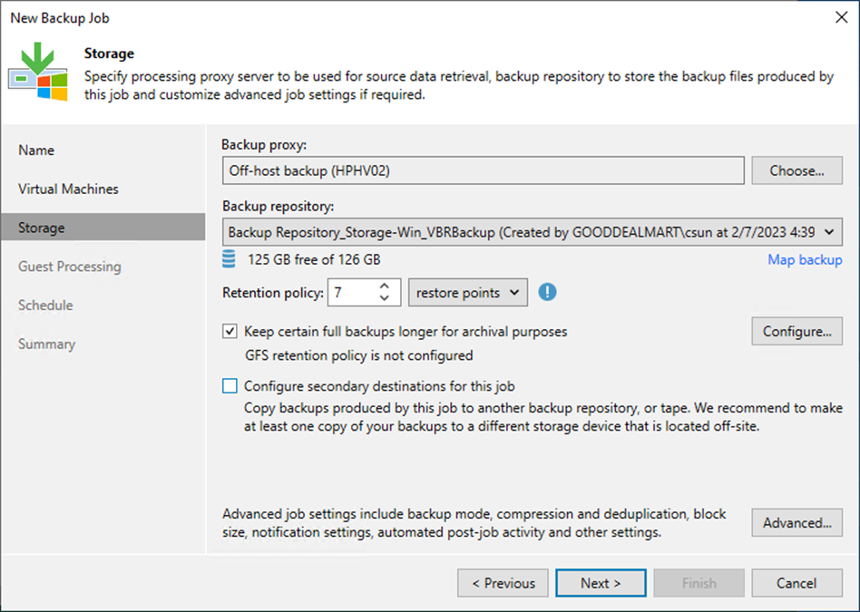 090323 1702 Howtocreate15 - How to create a Backup job to backup the specified VMs at Veeam Backup and Replication v12