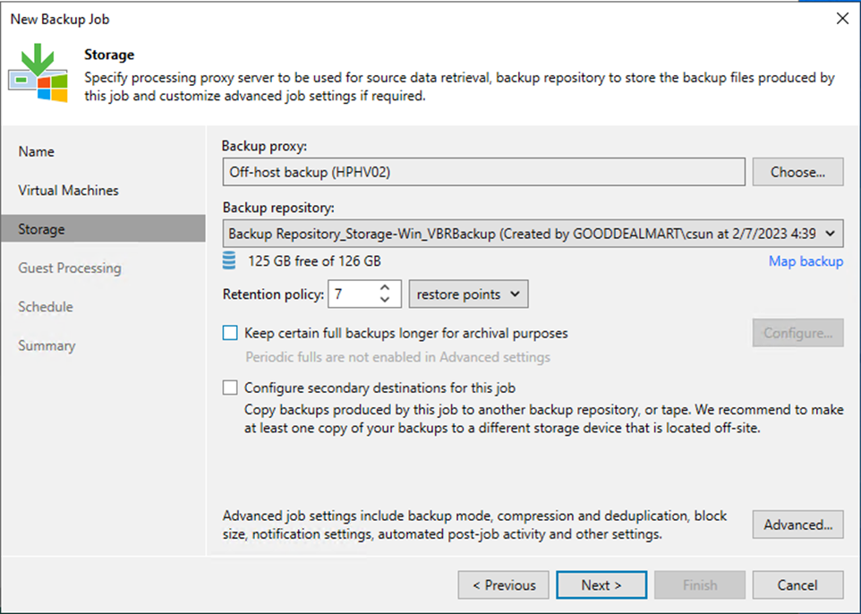 090323 1702 Howtocreate27 - How to create a Backup job to backup the specified VMs at Veeam Backup and Replication v12