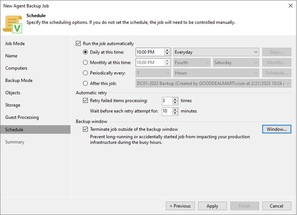 090523 1817 Howtocreate39 - How to create a Backup job to backup the specified Physical Machines (Managed by Backup Server Mode) at Veeam Backup and Replication v12