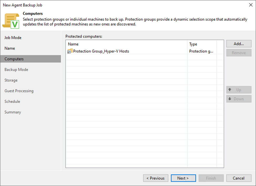 090523 1817 Howtocreate8 - How to create a Backup job to backup the specified Physical Machines (Managed by Backup Server Mode) at Veeam Backup and Replication v12