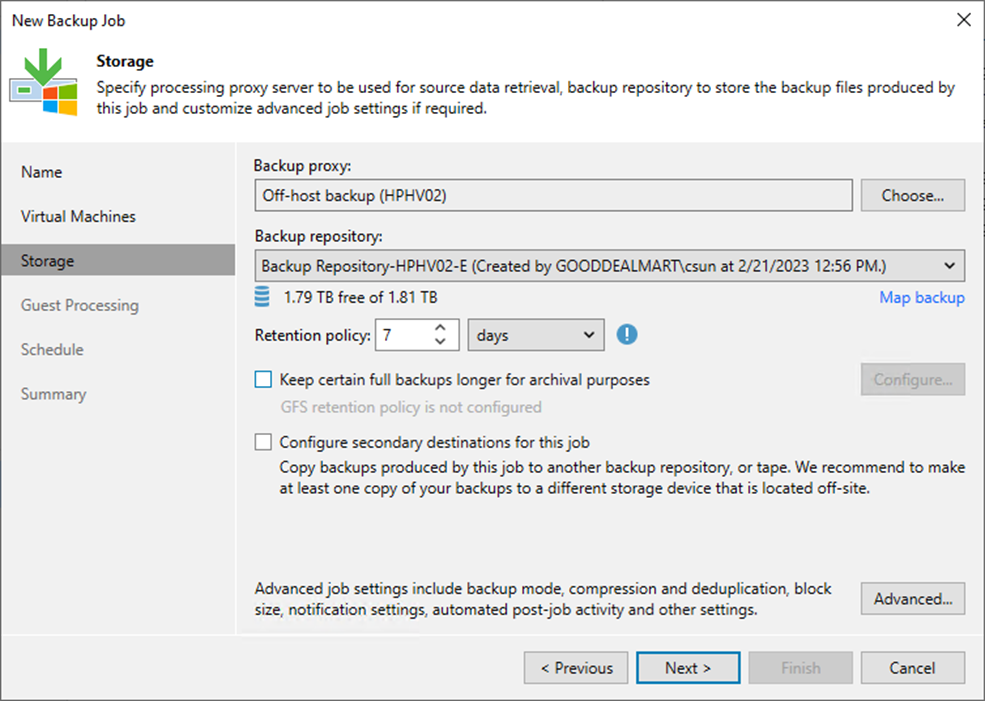 091623 1807 Howtocreate14 - How to create a Backup job to backup all VMS of the Hyper-V Host at Veeam Backup and Replication v12