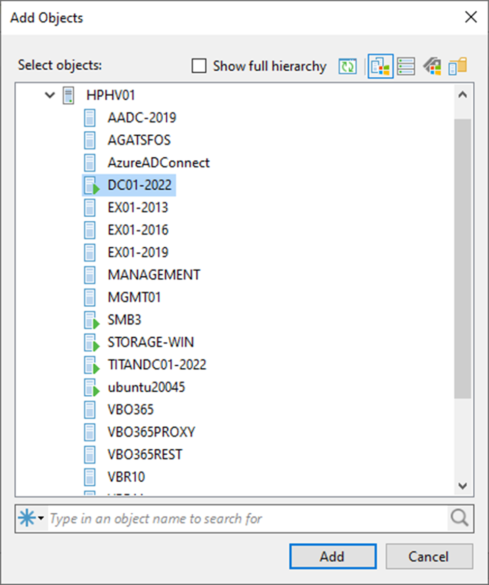 092423 0053 Howtocreate9 - How to create a Backup job to backup the VMS portion of the Hyper-V Host at Veeam Backup and Replication v12