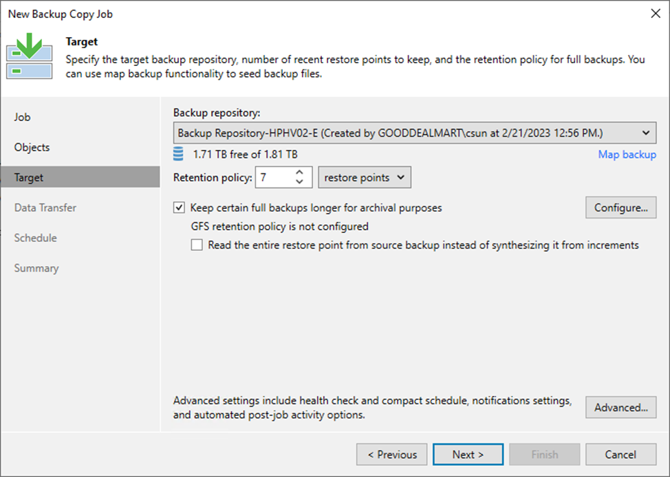 092423 0437 Howtocreate11 - How to create a Backup Copy Job with Immediate copy from the backup job workload at Veeam Backup and Replication v12