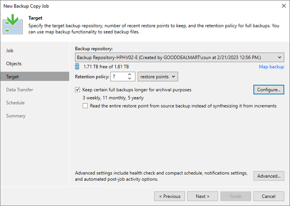 092423 0437 Howtocreate13 - How to create a Backup Copy Job with Immediate copy from the backup job workload at Veeam Backup and Replication v12