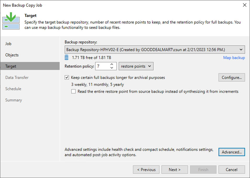 092423 0437 Howtocreate20 - How to create a Backup Copy Job with Immediate copy from the backup job workload at Veeam Backup and Replication v12