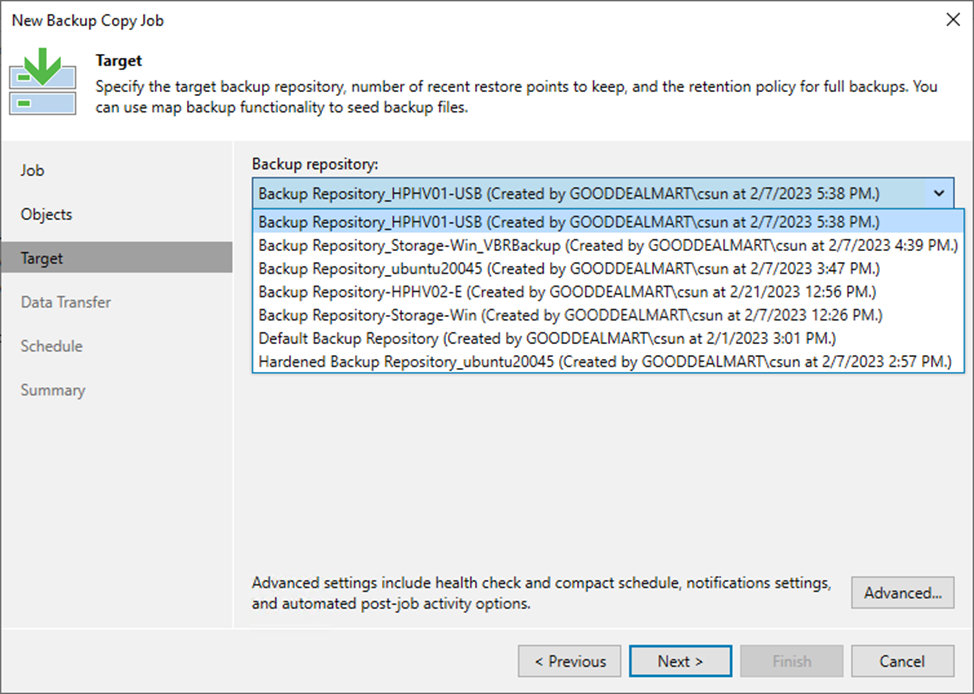 092423 0437 Howtocreate9 - How to create a Backup Copy Job with Immediate copy from the backup job workload at Veeam Backup and Replication v12