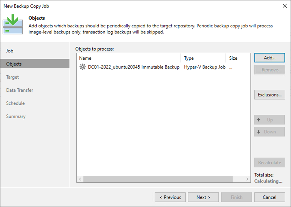 092423 0522 Howtocreate7 - How to create a Backup Copy Job with Periodic copy from the backup job workload at Veeam Backup and Replication v12