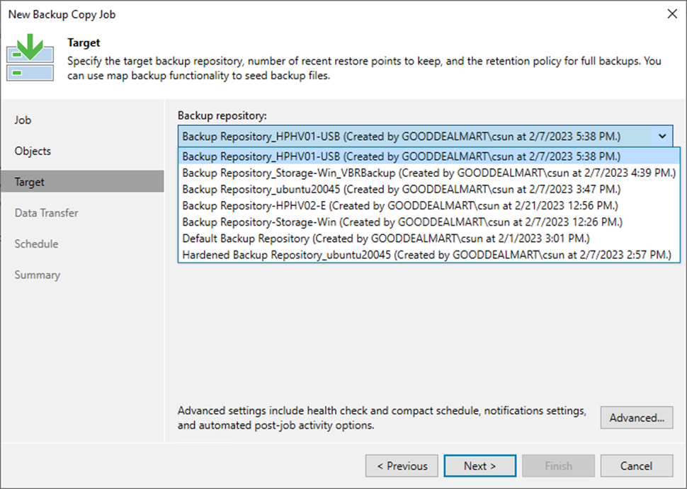 092423 0522 Howtocreate9 - How to create a Backup Copy Job with Periodic copy from the backup job workload at Veeam Backup and Replication v12