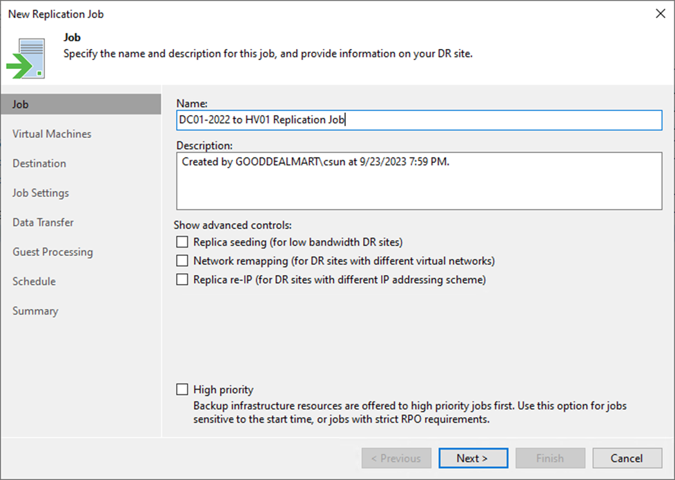 092423 1931 Howtocreate4 - How to create a Replication job to replicate the specified VMs at Veeam Backup and Replication v12