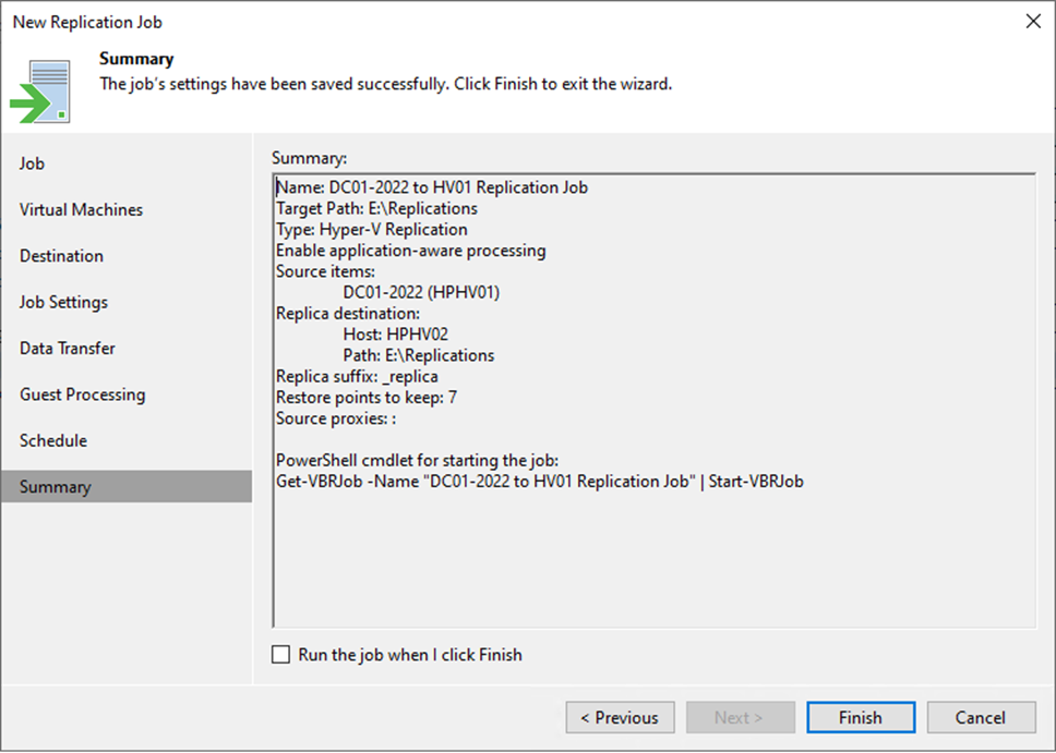 092423 1931 Howtocreate45 - How to create a Replication job to replicate the specified VMs at Veeam Backup and Replication v12