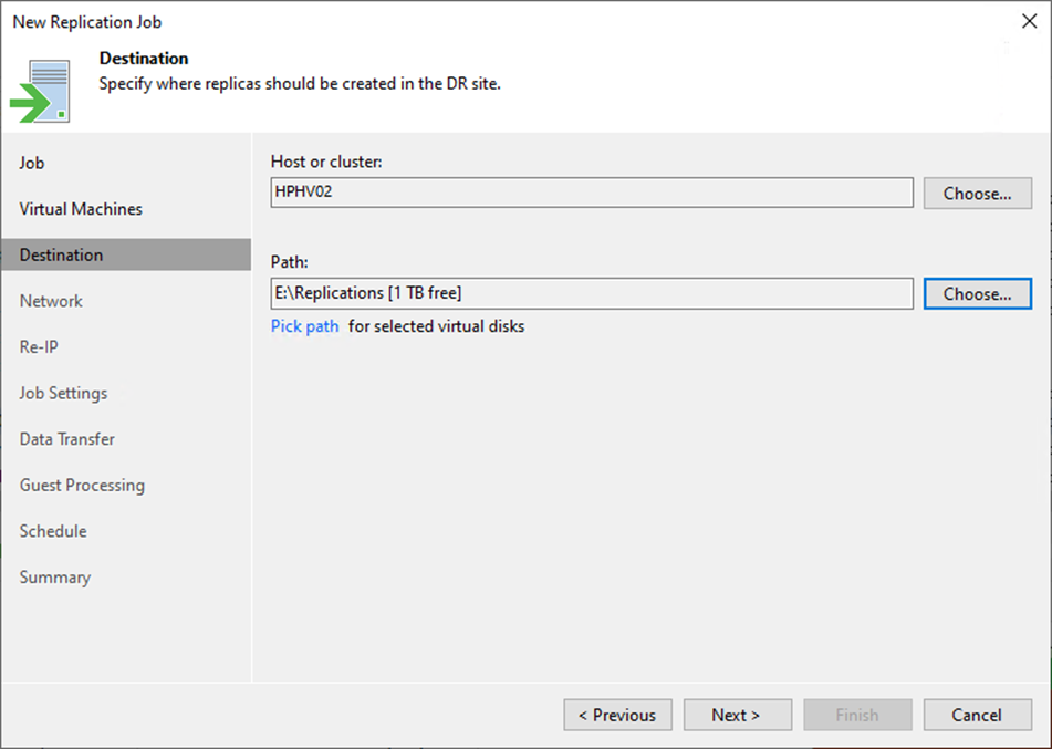 092423 2153 Howtocreate14 - How to create a Replication job to replicate the specified VMs to the Disaster Recovery Site at Veeam Backup and Replication v12