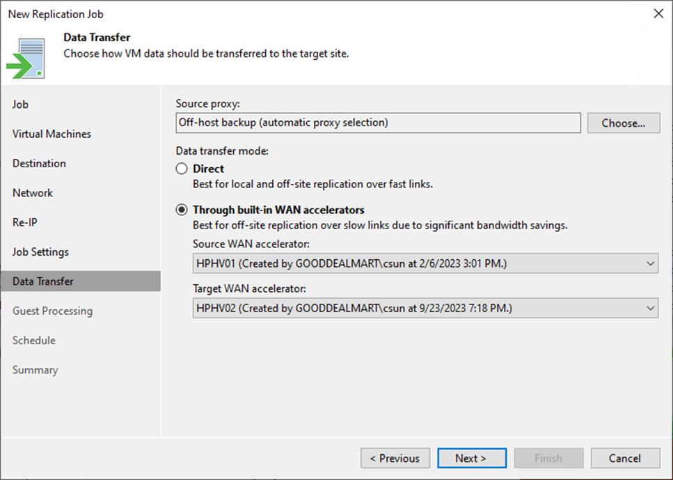 092423 2153 Howtocreate37 - How to create a Replication job to replicate the specified VMs to the Disaster Recovery Site at Veeam Backup and Replication v12