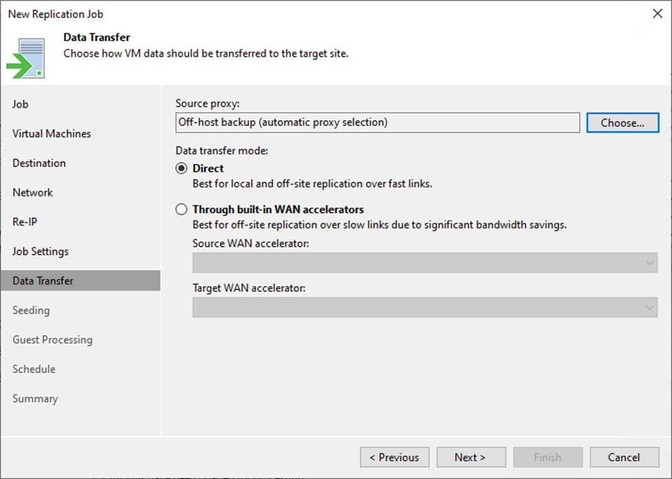 092423 2341 Howtocreate36 - How to create a Replication job with seeding to the Disaster Recovery Site at Veeam Backup and Replication v12