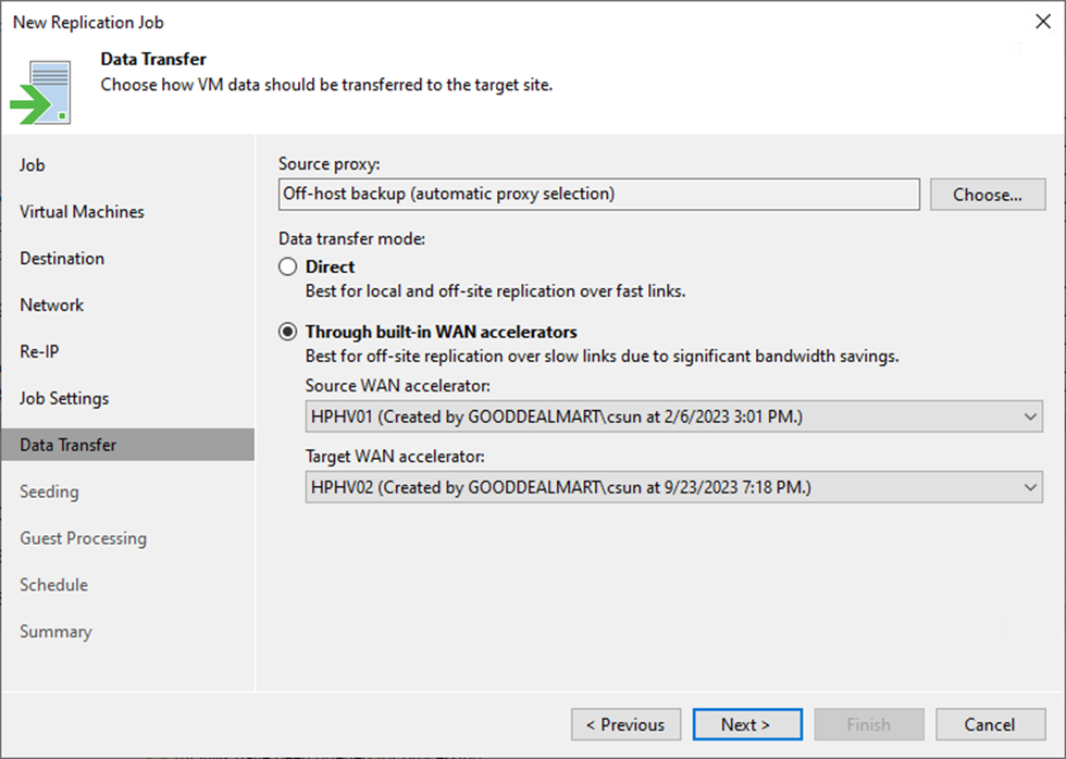 092423 2341 Howtocreate37 - How to create a Replication job with seeding to the Disaster Recovery Site at Veeam Backup and Replication v12