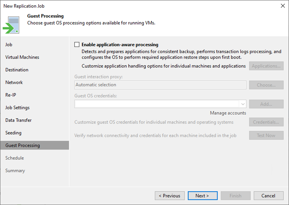 092423 2341 Howtocreate41 - How to create a Replication job with seeding to the Disaster Recovery Site at Veeam Backup and Replication v12