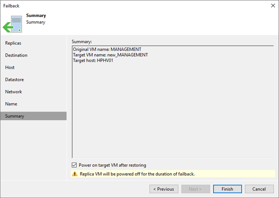 100123 0200 Howtofailba22 - How to failback to the specified location of the Production Site at Veeam Backup and Replication v12