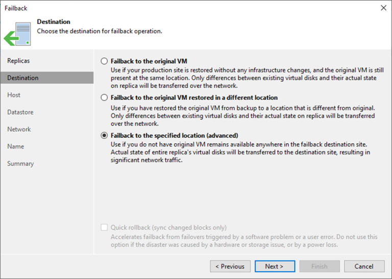 100123 0200 Howtofailba5 768x547 - How to failback to the specified location of the Production Site at Veeam Backup and Replication v12