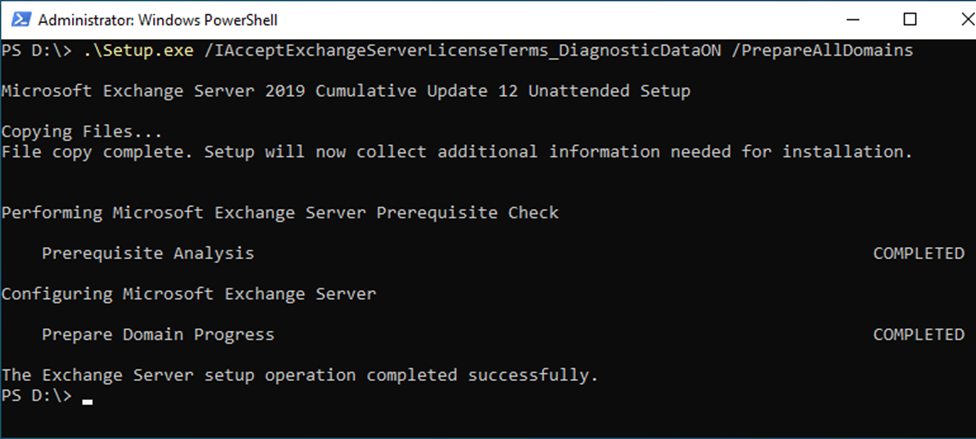 100523 1802 Howtoprepar6 - How to prepare Active Directory for deployment Exchange Server 2019