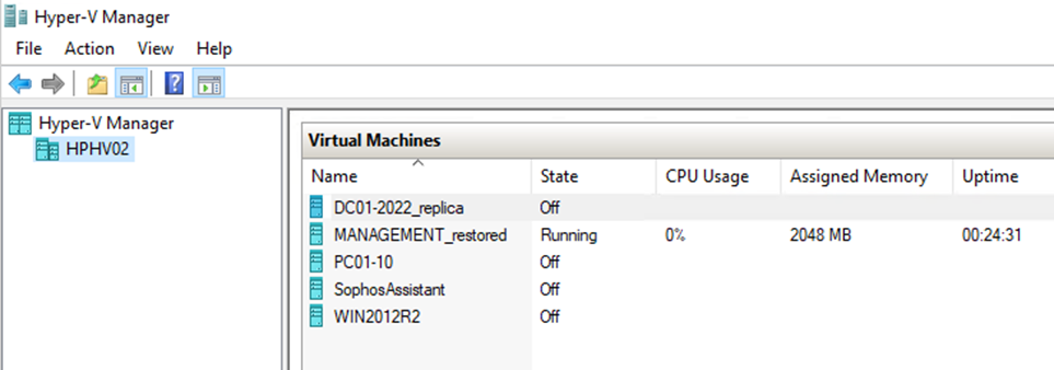 100923 0506 SecureResto28 - Secure Restore the Entire VM to the New Location at Veeam Backup and Replication v12