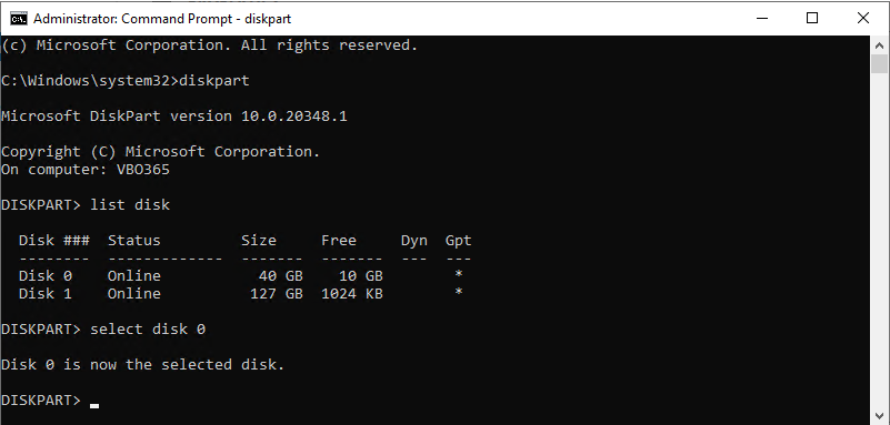 122023 1828 FixWindowsS4 - Fix Windows Server 2022 (2019) Recovery partition to prevent C drive extend volume issues