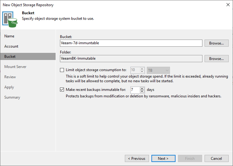 010824 1952 HowtouseQNA32 - How to use QNAP as Object Storage for Veeam Backup and Replication 12.1 with Immutability Backup