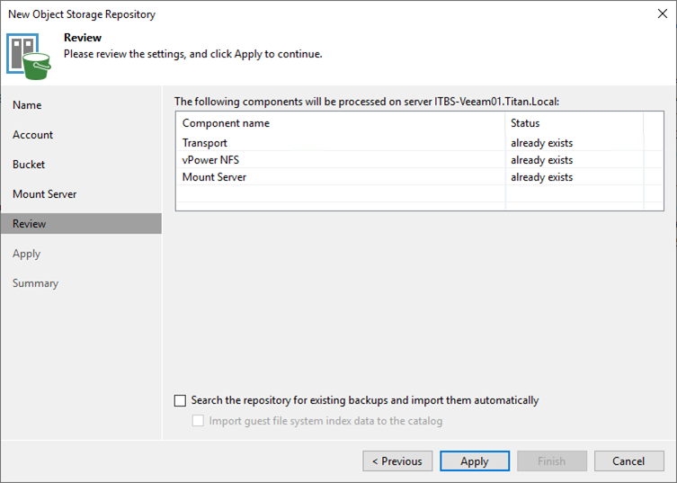 010824 1952 HowtouseQNA34 - How to use QNAP as Object Storage for Veeam Backup and Replication 12.1 with Immutability Backup