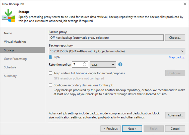 010824 1952 HowtouseQNA41 - How to use QNAP as Object Storage for Veeam Backup and Replication 12.1 with Immutability Backup