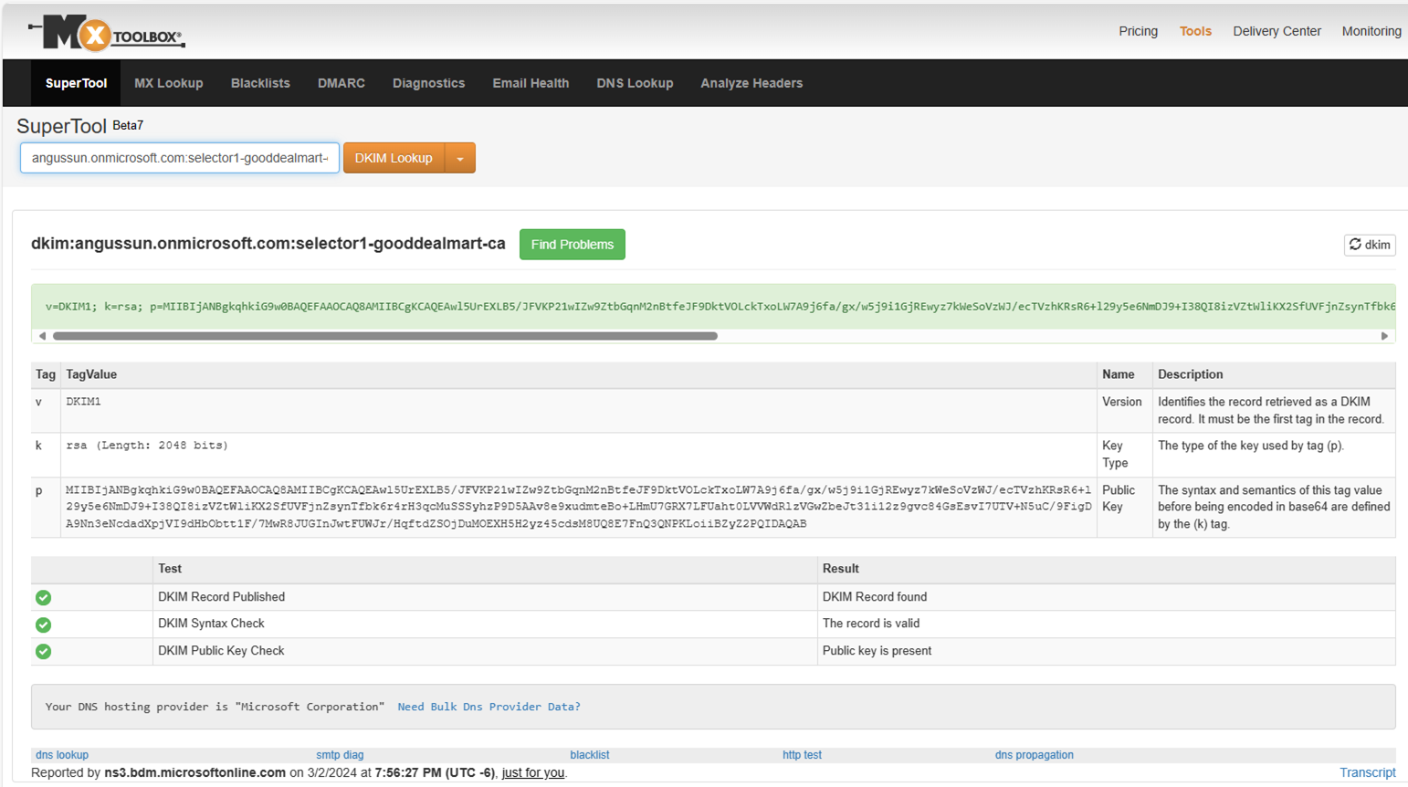 030324 0518 MicrosoftDe13 - Microsoft Defender for Office 365 - Configure DKIM email authentication for Microsoft 365 Custom domains