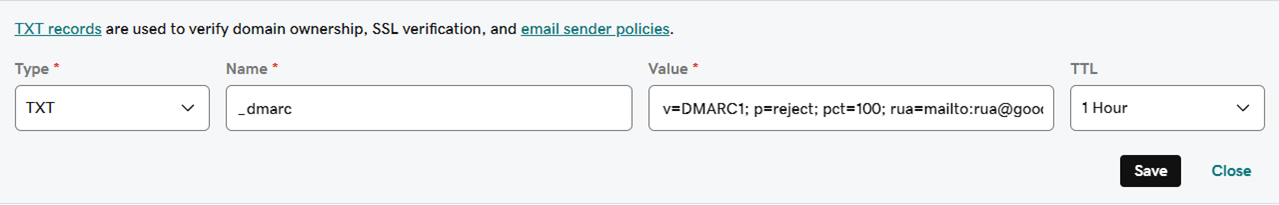 030324 0534 MicrosoftDe3 - Microsoft Defender for Office 365 - Configure DMARC email authentication for Microsoft 365 Custom Domains