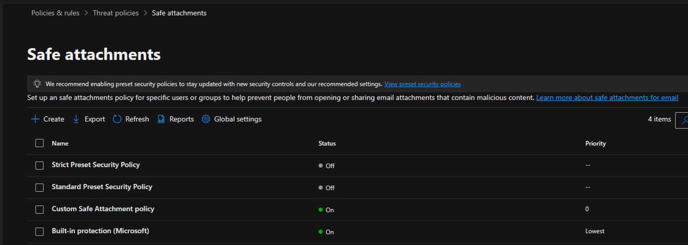 032124 2040 Howtocreate14 - How to create custom Safe Attachments policies in Microsoft Defender for Office 365