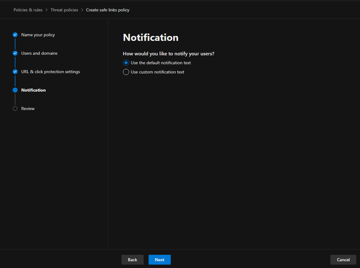 032824 1711 HowtoConfig10 - How to Configure Custom Safe Links Policies in Microsoft Defender for Office 365